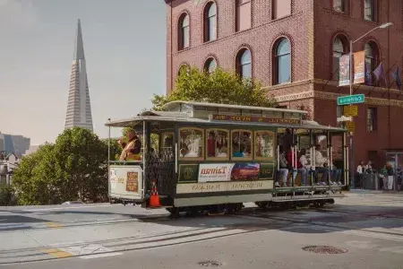 Teleférico en Nob Hill